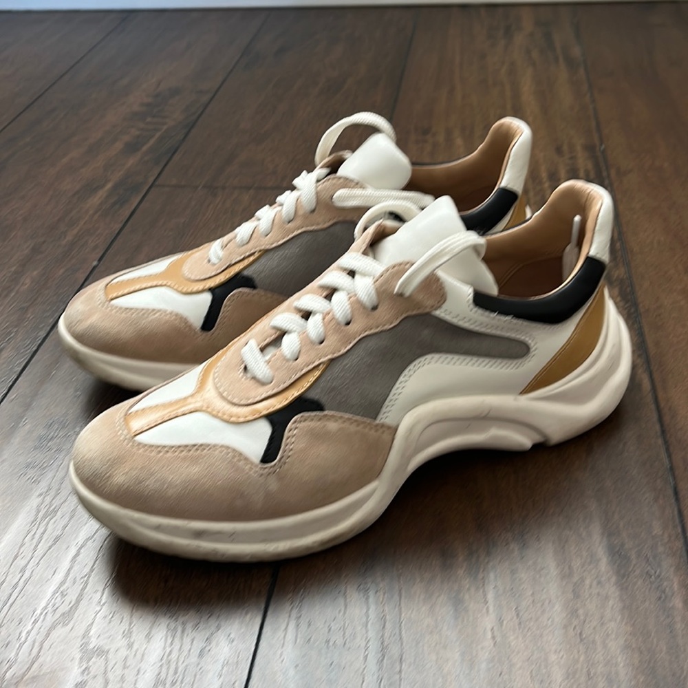 Linea Paolo Suede Sneakers (size 7)